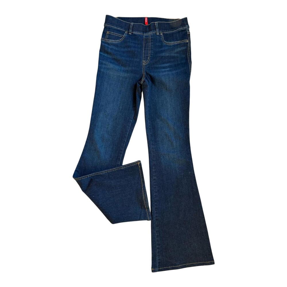 Spanx High-Rise Flare Pull-On Jeans Size M